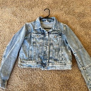 Free People Rumors Denim Jacket Size S